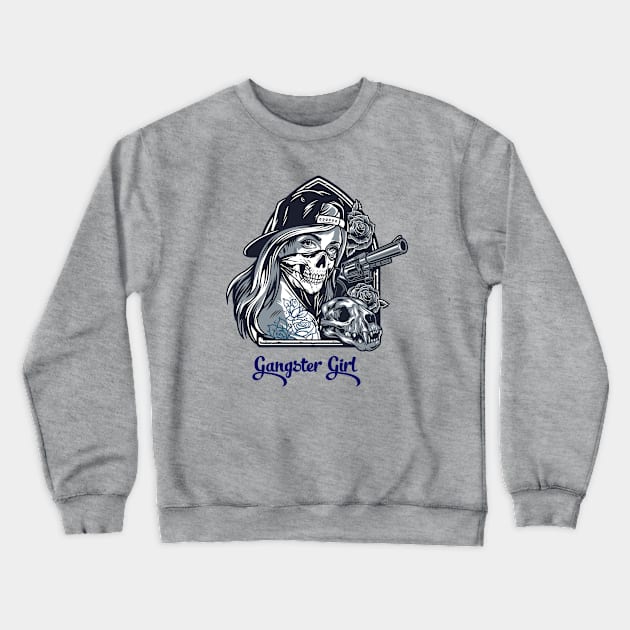 Gangster Girl Crewneck Sweatshirt by This is store